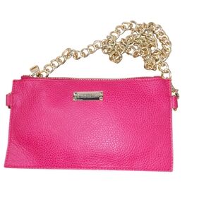 Steve Madden | Red Minimalist Bag With Gold Chain Strap